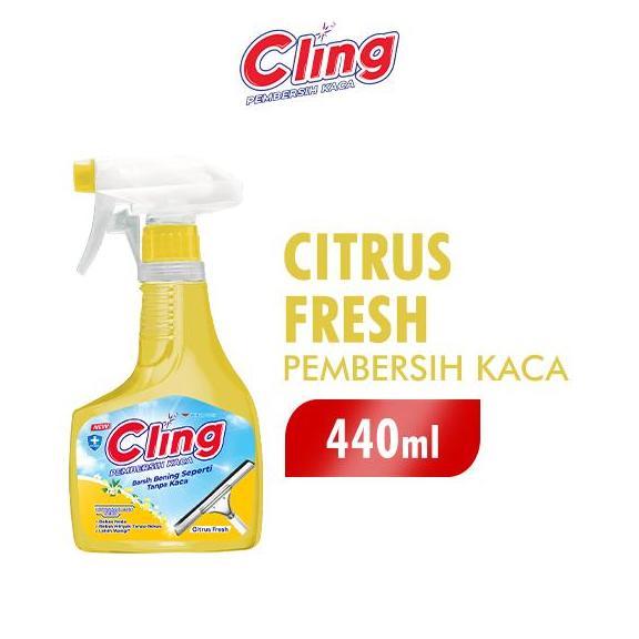 Cling Pembersih Kaca 440 ml