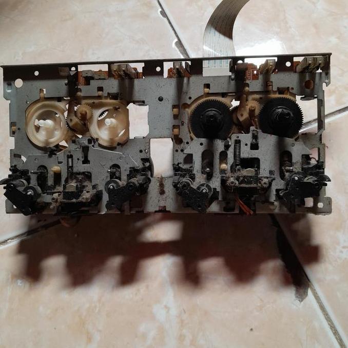 MECHANIC MEKANIK DOUBLE TAPE EX-SONY COMPO HI-FI BEKAS USED COPOTAN SAF12
