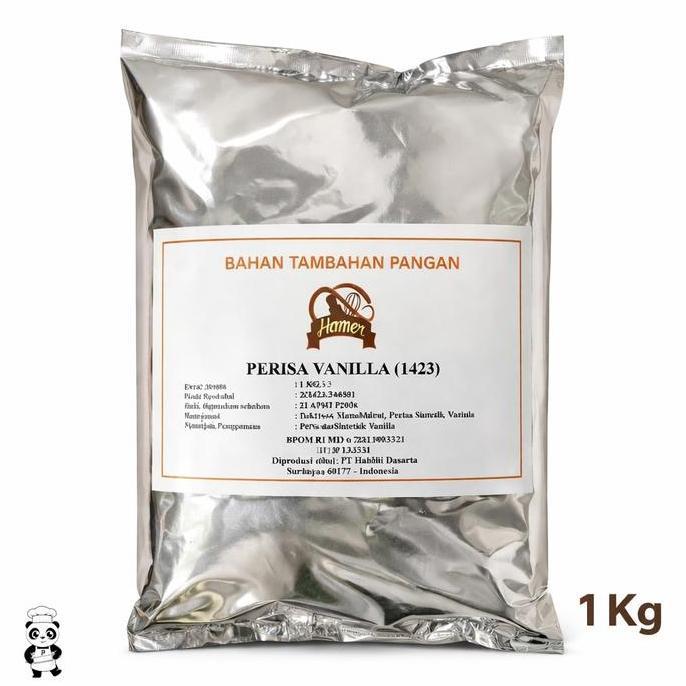 Hamer Perisa Vanila Bubuk (1423) 1 Kg Vanili Bubuk Vanilla Powder AM