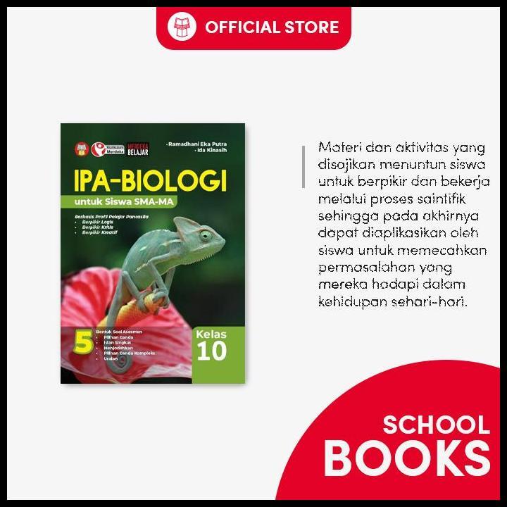 Best Seller Yrama Widya - Buku Ipa-Biologi Untuk Siswa Sma/Ma Kelas 10