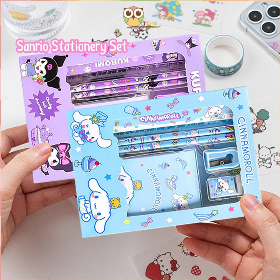 JCHO Alat Tulis Set Anak Stationery Set Lucu Karakter Set Alat Tulis Set Sekolah Anak TK
