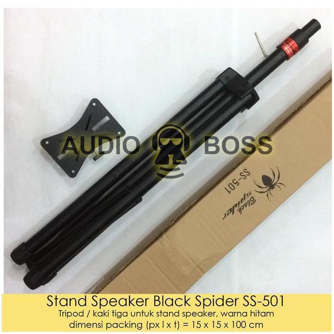 selatansana / Stand Speaker Black Spider tripod kaki tiga SS-501 SS 501 Diskon