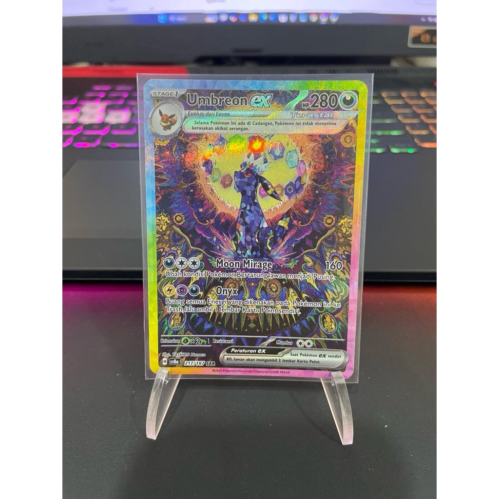Discount Pokemon Tcg Indonesia Sv8A Umbreon Ex 217/187 Sar