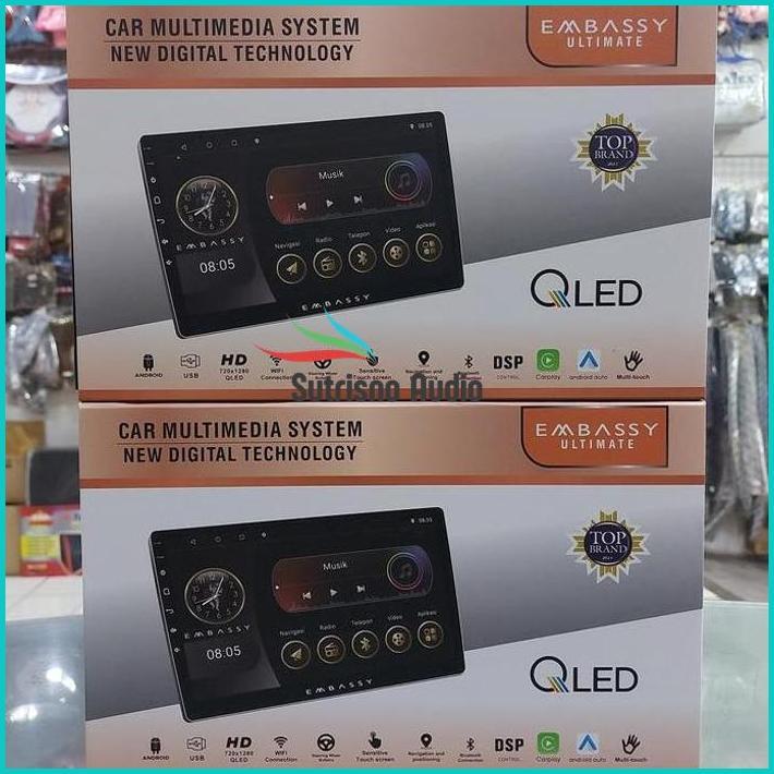 Android Embassy 9 Inch 2/32 / Head Unit Tv Double Din Deckless Embassy