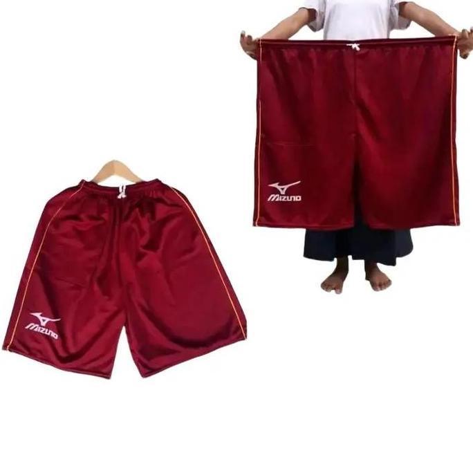 Celana Harian Kolor Pendek Big Size Jumbo XXL-XXXL Max 130kg Pria Wanita Elastis Melar Adem Olahraga