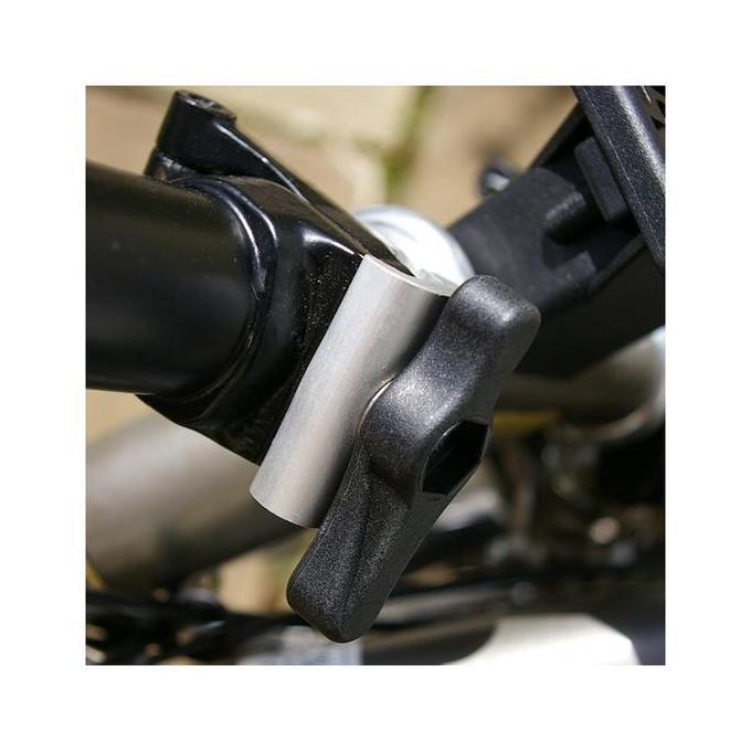 SPAREPART SEPEDA BROMPTON HINGE CLAMP PLATE ONLY SILVER
