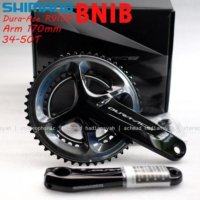 BNIB Crank DURAACE R9100 34-50T Crank Arm 170mm Crank DURA-ACE 34-50T