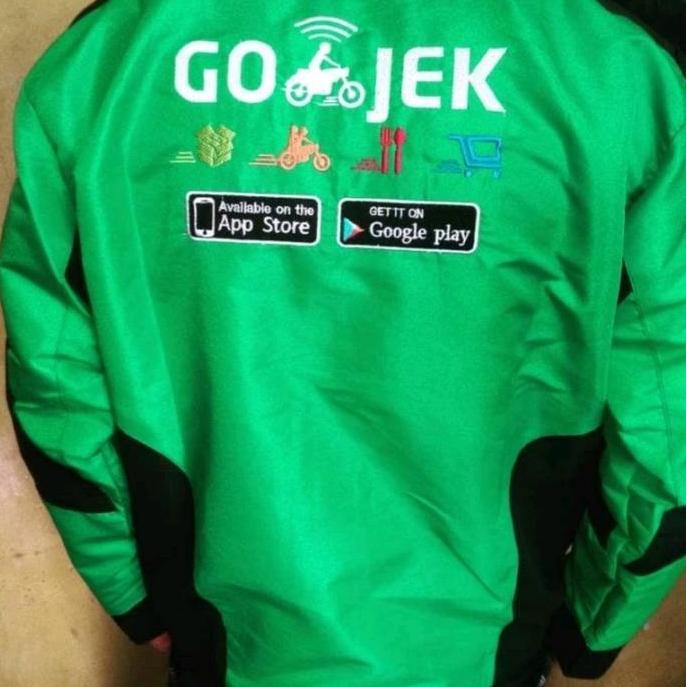 jaket gojek lama senior Musim dingin Baseball Bordir Vintage