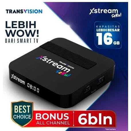 XSTREAM SERU TRANSVISION - Android Box TV Digital Receiver