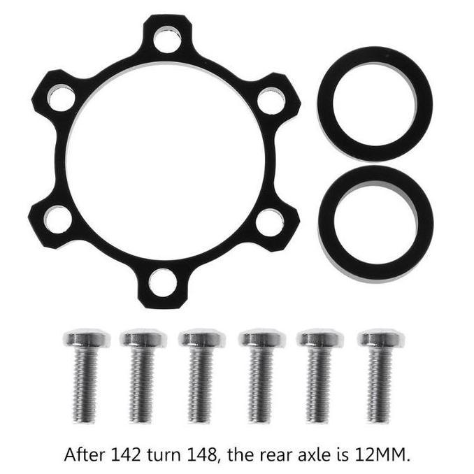 Hub Adaptor Sepeda Boost TA 100 ke 110 mm Dan 142 ke 148 mm Conversion