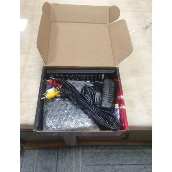 STB Ruby Set Top Box Penerima Siaran TV Digital + Dongle Wifi