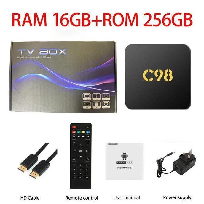 Set Top Box Android Tv Box MXQ Pro Android 13.0os 2.4G WIFI 16gb Ram 256gb Rom STB 4K Smart