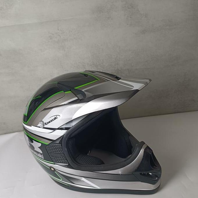 Helm Kawasaki KLX 150 KLX 250 ukuran XL