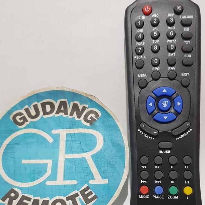 Remote remot Parabola Matrix Garuda MPEG 4 Grade ori