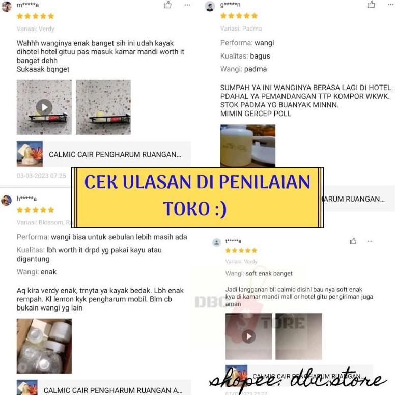 diskon calm*c pengharum ruangan hotel mall aromatherapi - parfum mobil dan pewangi toilet