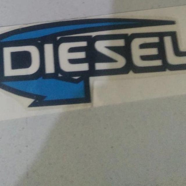 stiker diesel ori panther kotak/ panther capsul
