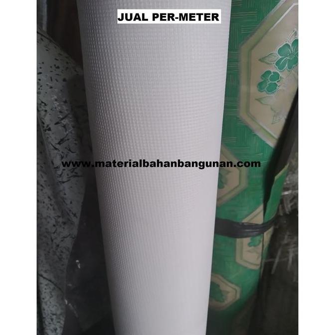 Kawat Nyamuk Nylon Insect Net jaring Jendela Kain Kasa Permeter Putih