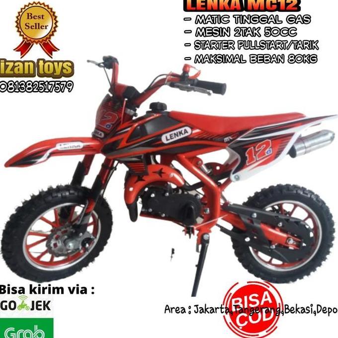 Terlaris Motor Mini Trail Lenka Mc12-Motor Mini Cross 50Cc