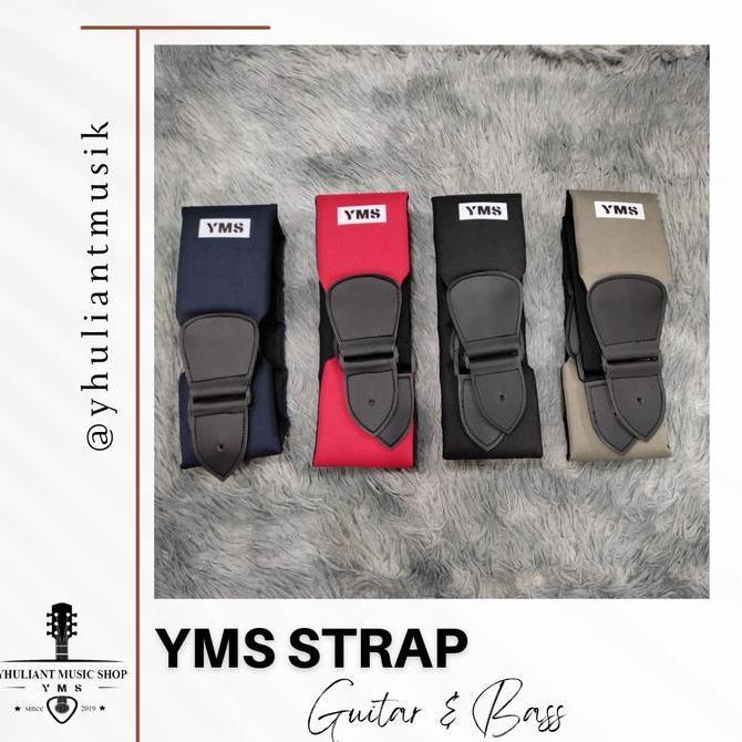 givazila_store - yms strap guitar & bass original made in indonesia