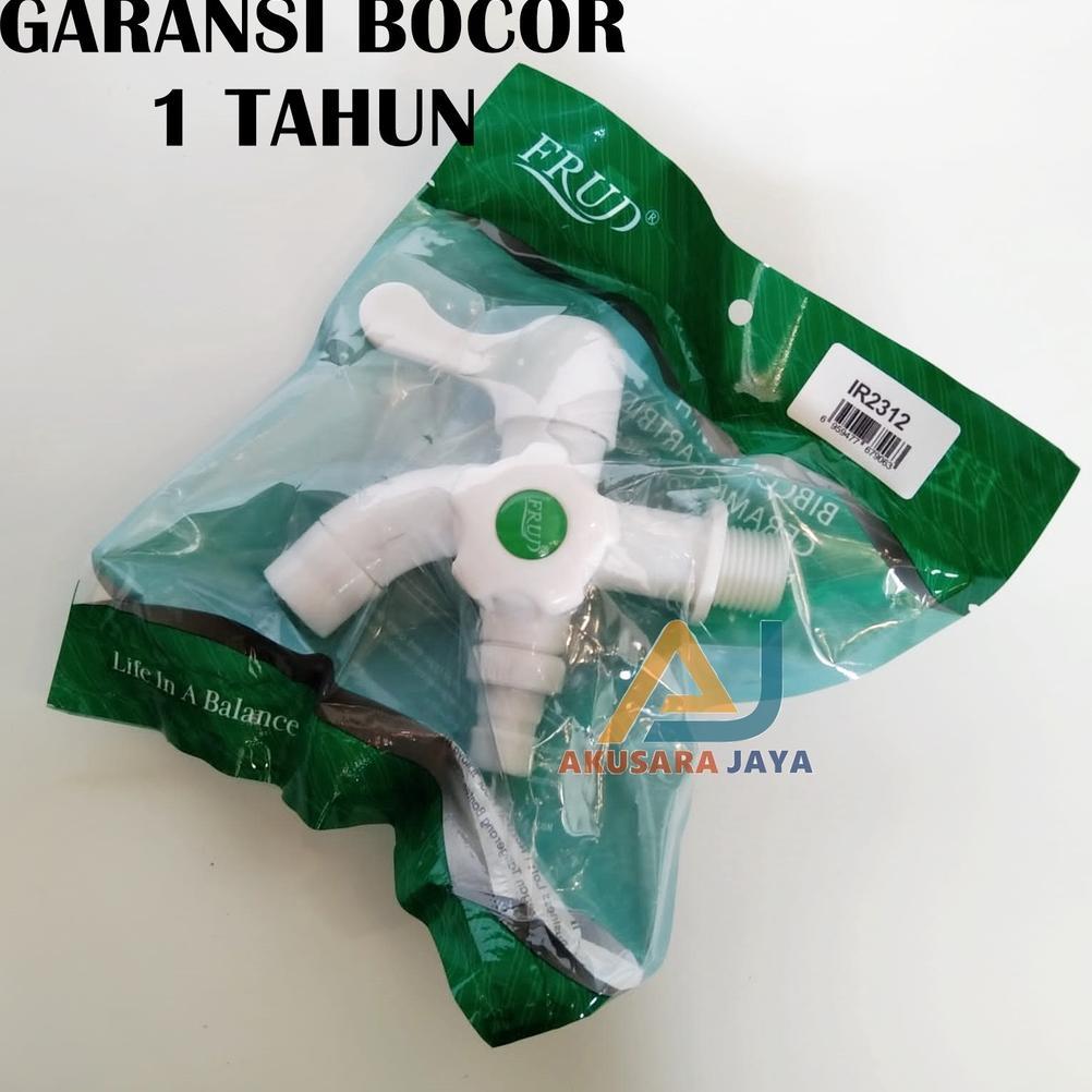 NEW Kran Shower double / Kran Double / Kran Cabang Pvc FRUD [terbaik][terlaris]