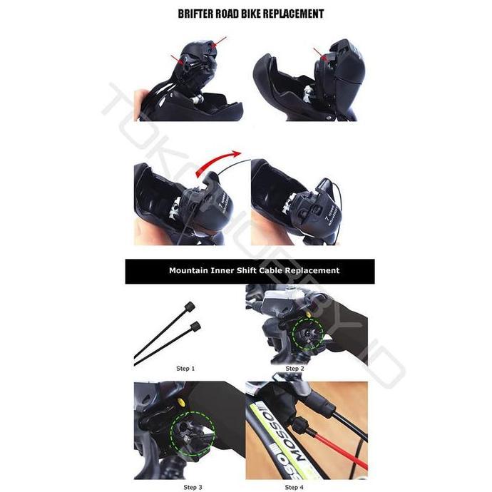 Kabel FD Shifter Depan Sepeda Teflon Coating Seli MTB Road Bike TRLREQ