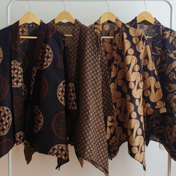 Blazer Batik Nikita Oversize Katun Halus All Size
