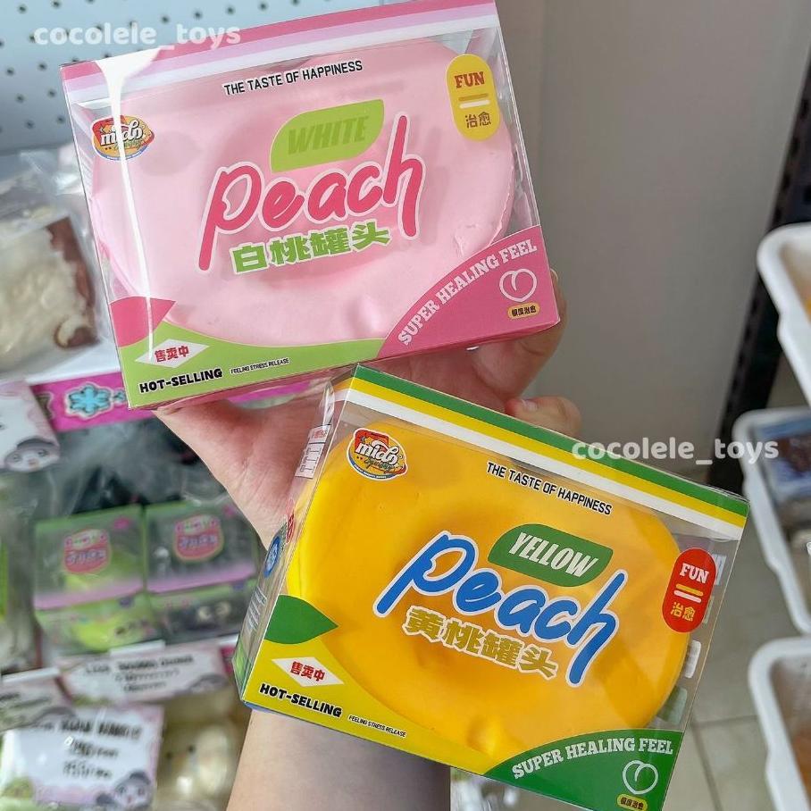 Mido Peach Canned Squishy Ready Stock | Squishy, Mainan Anak, Mido Squishy, Squishy Murah, Kado Anak