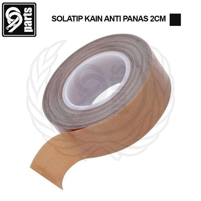 Solatip Kain Anti Panas / Isolasi Anti Panas Kain Jaring / Teflon tape lakban isolasi anti panas Kai