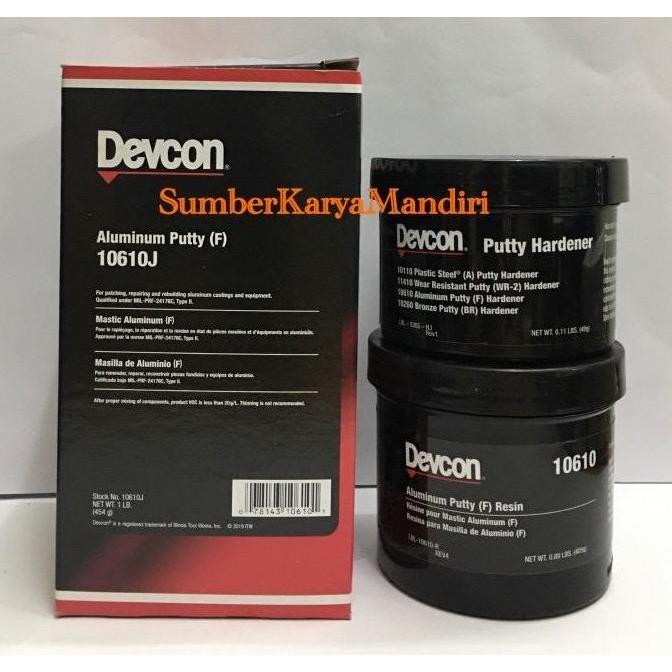 Devcon Alumunium Putty/Devcon F/Devcon 10610