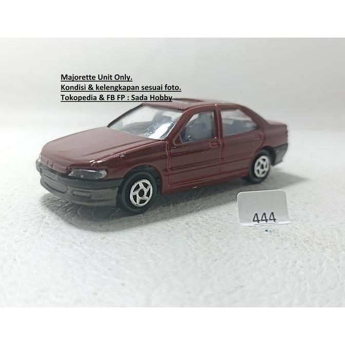 DIECAST MAJORETTE PEUGEOT 406 SEDAN MERAH MAROON LOOSE CADATOYS
