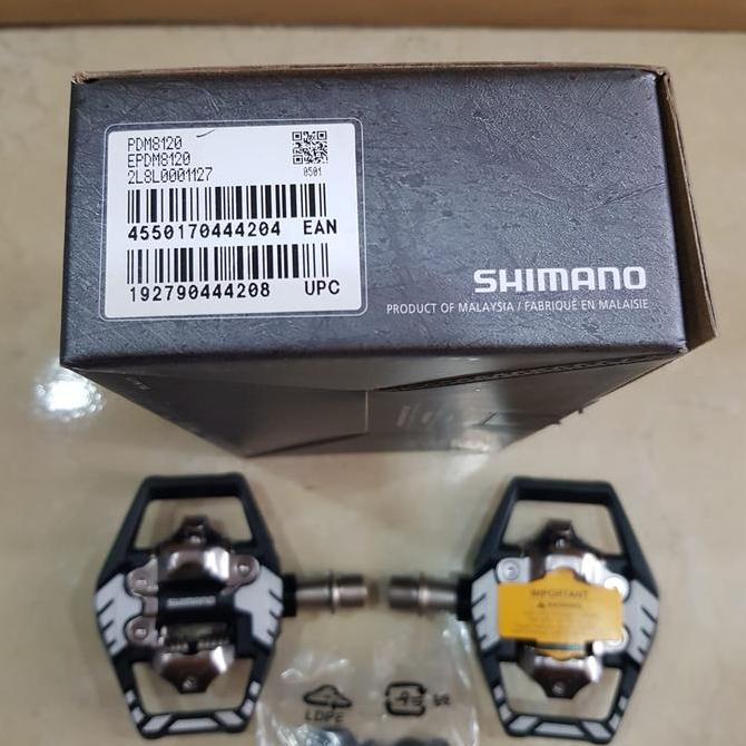 Shimano XT M8120 Pedal Sepeda MTB Clipless