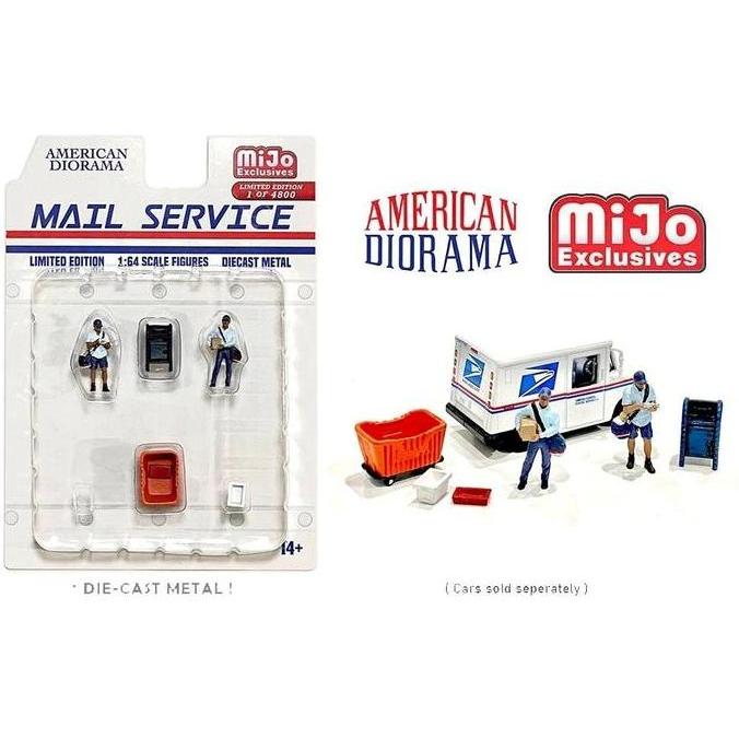 AD-76491 - AMERICAN DIORAMA 1:64 MIJO EXCLUSIVE MAIL SERVICE FIGURE SET A2158