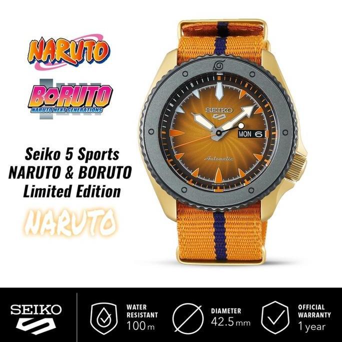 Seiko 5 Sports SRPF70K1 Naruto Uzumaki Limited Edition SRPF70