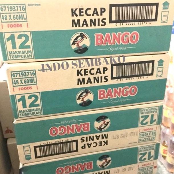 Kecap Bango 77 Gram Dus Kecap Manis Bango 48 X 77G Kecap Bango 2 Bango 77 Dus Kecap Karton