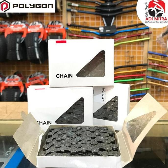 Polygon Rantai Sepeda 6 7 8 Speed 112 Links