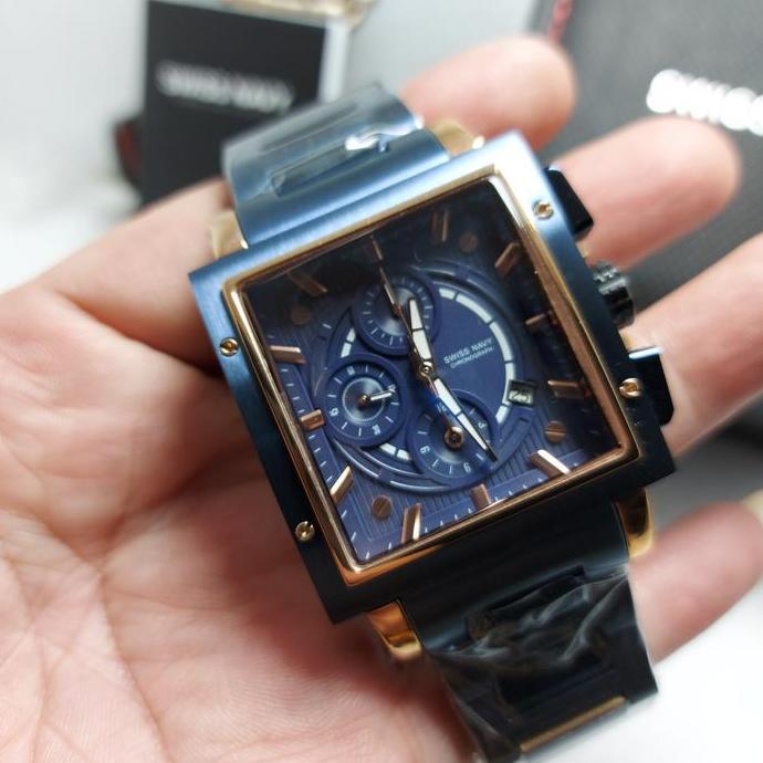 jam tangan pria Swiss Navy SN 6835 original