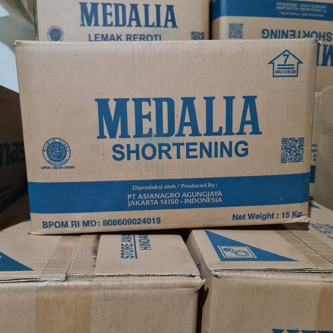 Generalx- Gyunyu- Mentega Medalia Putih Tar 15Kg / Shortening Bakers Fat Karton 15 Kg