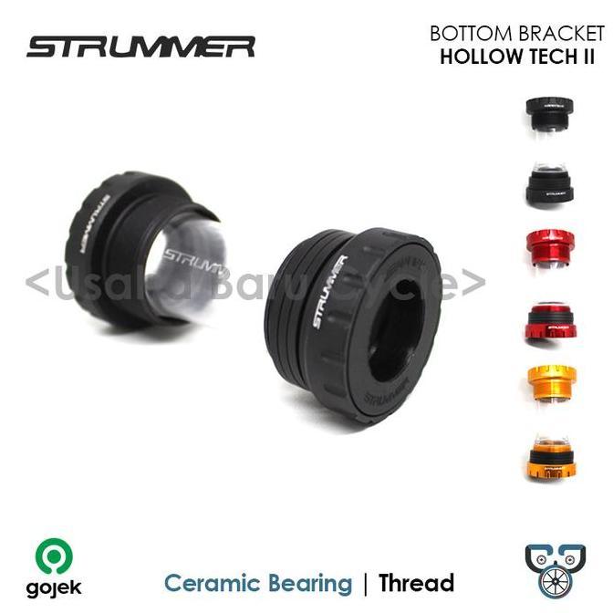 Bottom Bracket BB Hollowtech 2 STRUMMER Ceramic Bearings