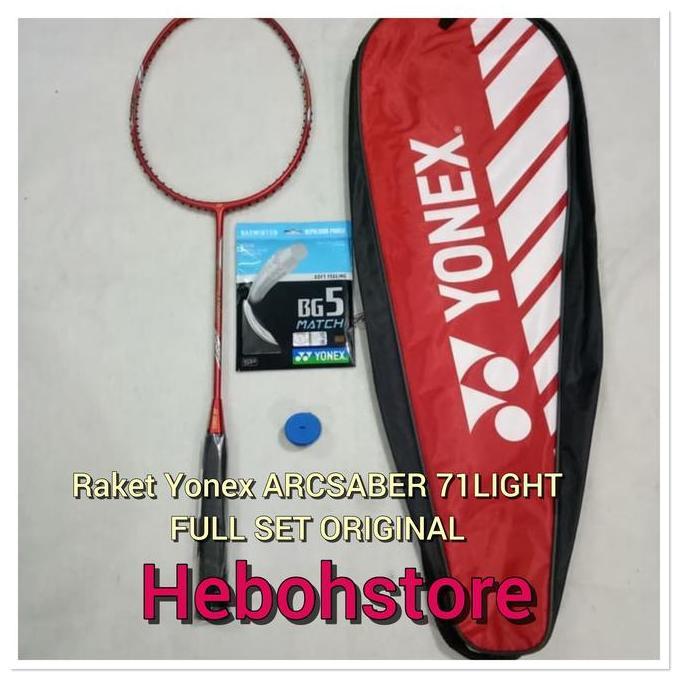 FREE ONGKOS PASANG SENAR RAKET BADMINTON YONEX ARCSABER 69 LIGHT PROMO