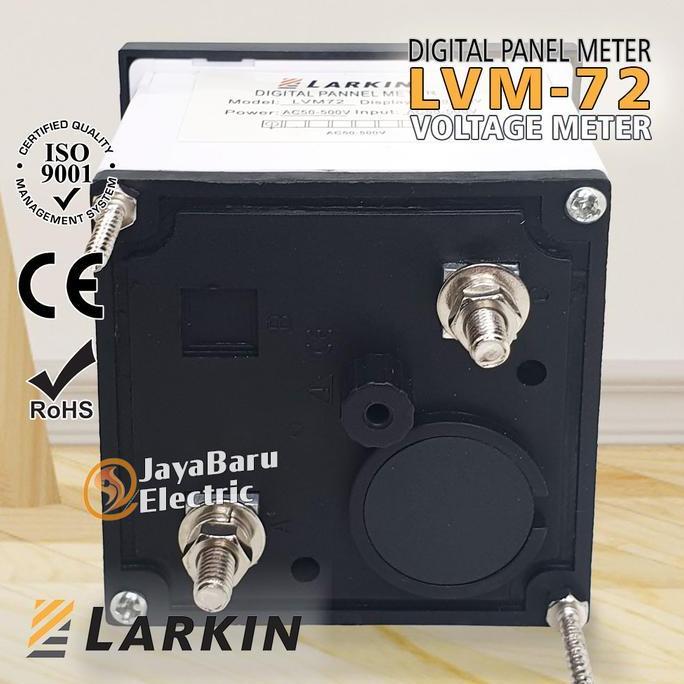 tidarsadewo / Digital Voltmeter Volt meter Digital LARKIN LVM72 Diskon