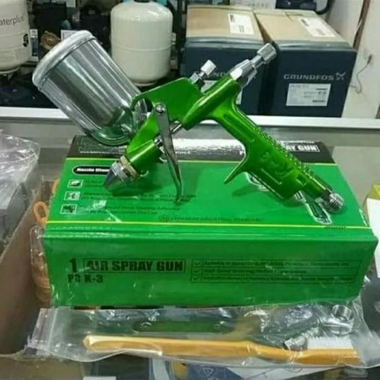 NEW SPRAY GUN TEKIRO K3 TABUNG ATAS AIR SPRAY GUN TEKIRO K-3 ALAT SEMPROT CAT [terbaik][terlaris]
