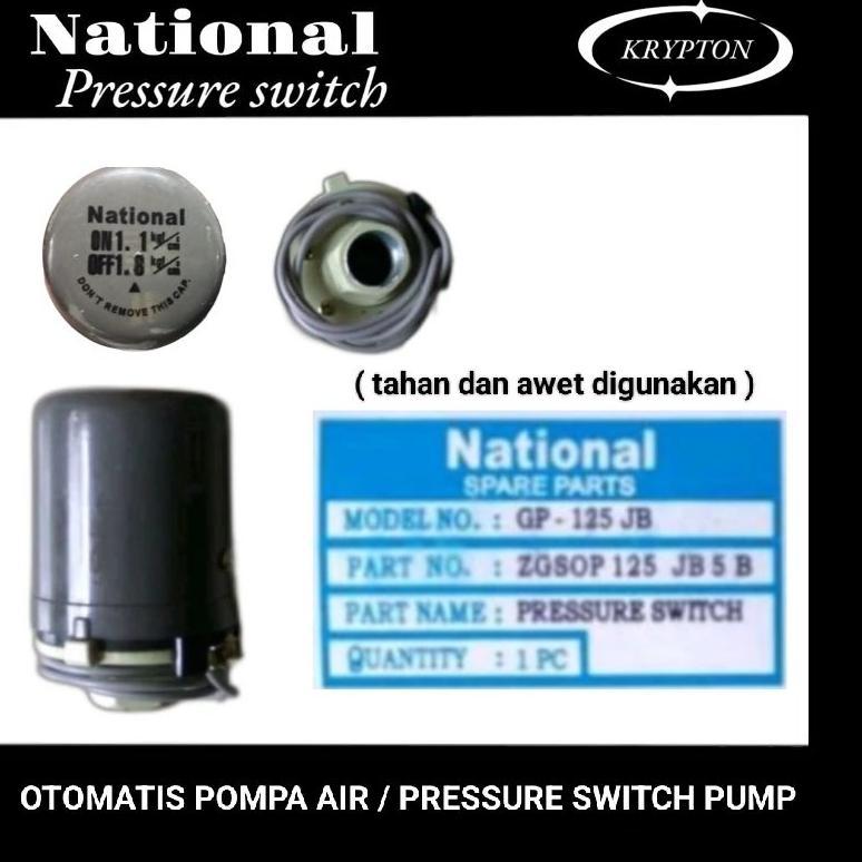 NEW otomatis pompa air / pressure switch NATIONAL [terbaik][terlaris]