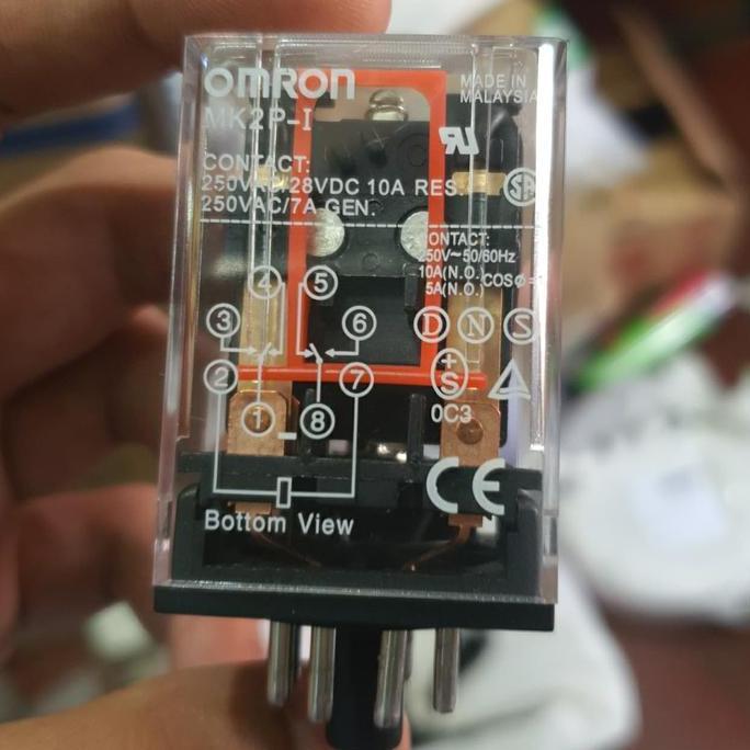 lokalapa / Relay Omron MK2P 8P / Omron Relay MK-2P 8 Pin Diskon