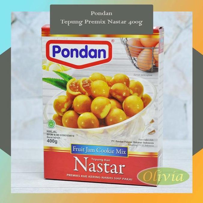Farina- Pondan Nastar Tepung Premix Kue 400Gr Baking