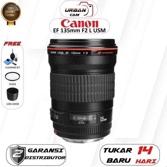 BEBAS ONGKIR - Canon EF 135mm F2 L USM / Canon EF 135mm F2L USM / LENSA Canon EF 135mm F2 L USM