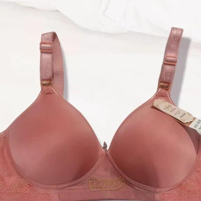 Miez- (100Ribu Dapat 5) Bra Ff Huang Polos Bordir Rna Cantik