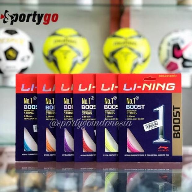 Senar Raket Badminton Lining No 1 Boost ORIGINAL