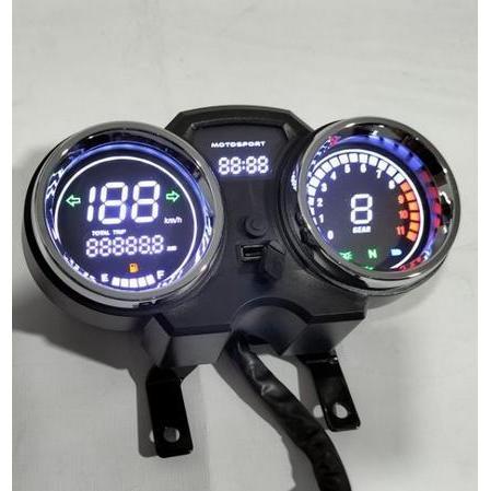 Variasi Motor Custom Spidometer Speedometer Led Digital Rx King 2Tak Original Dan Terpercaya