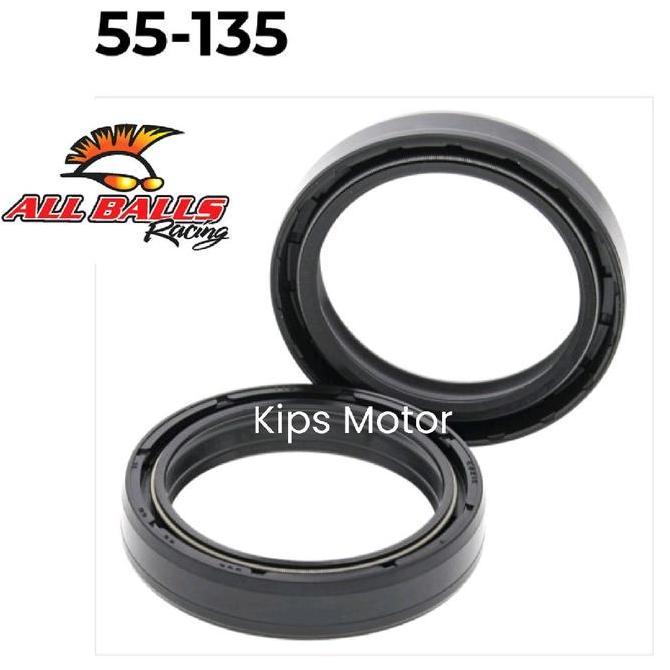 SEAL OLI SHOCK BMW F 800 GS / R  UKURAN 45 MM X 58 MM X 11 MM ALLBALLS 55-135 READY