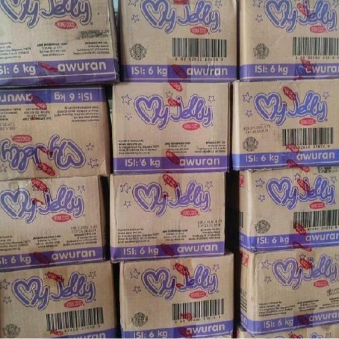 Wong Coco My Jelly Awuran 1 Dus Isi 6 Kg